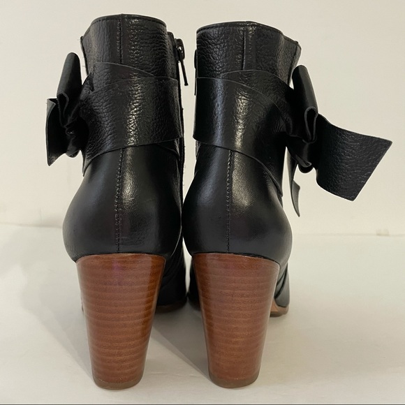 kate Spade New York Tracee Leather Bow Bootie - Picture 4 of 11